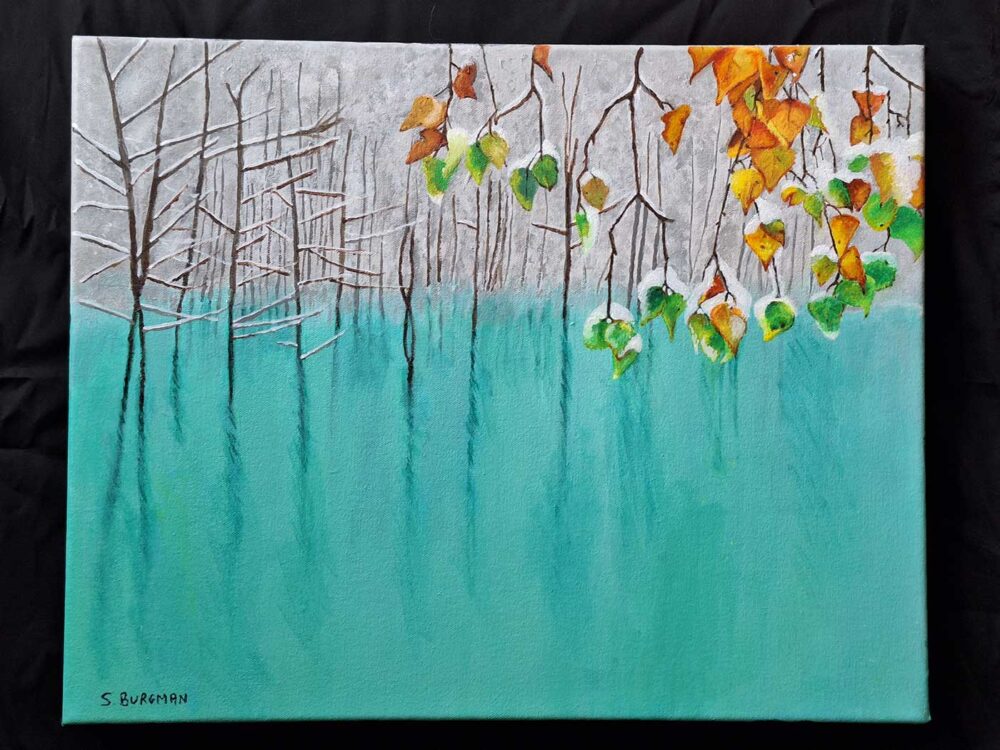 Trees In The Snow artwork image